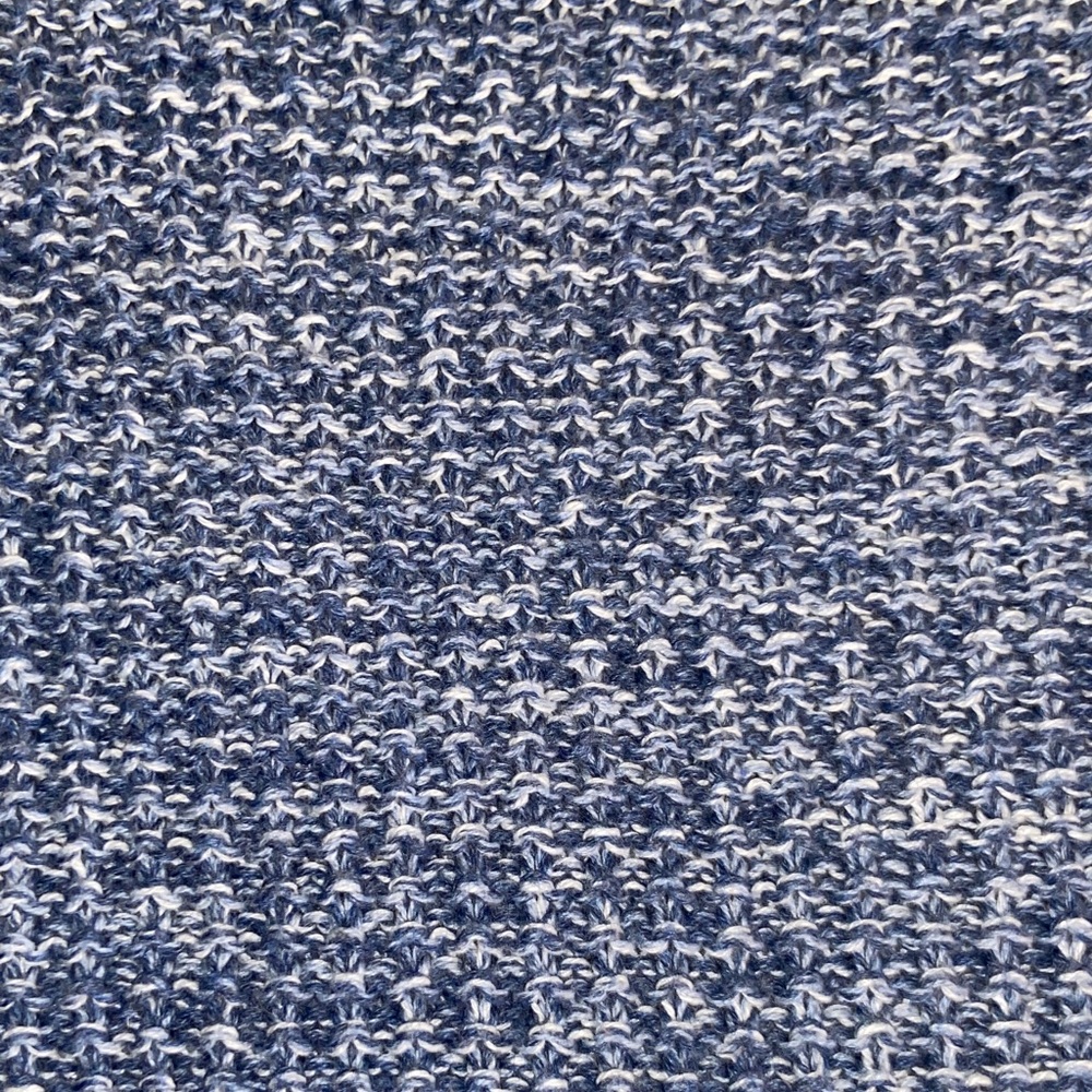 JEANNE PIERRE Light Blue Cable Knit Crewneck Sweater - Picture 9 of 10